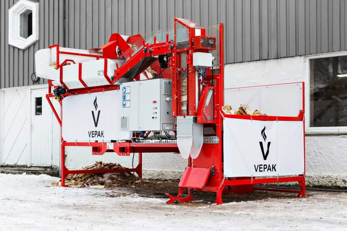 Vepak Firewood Bagging Machine