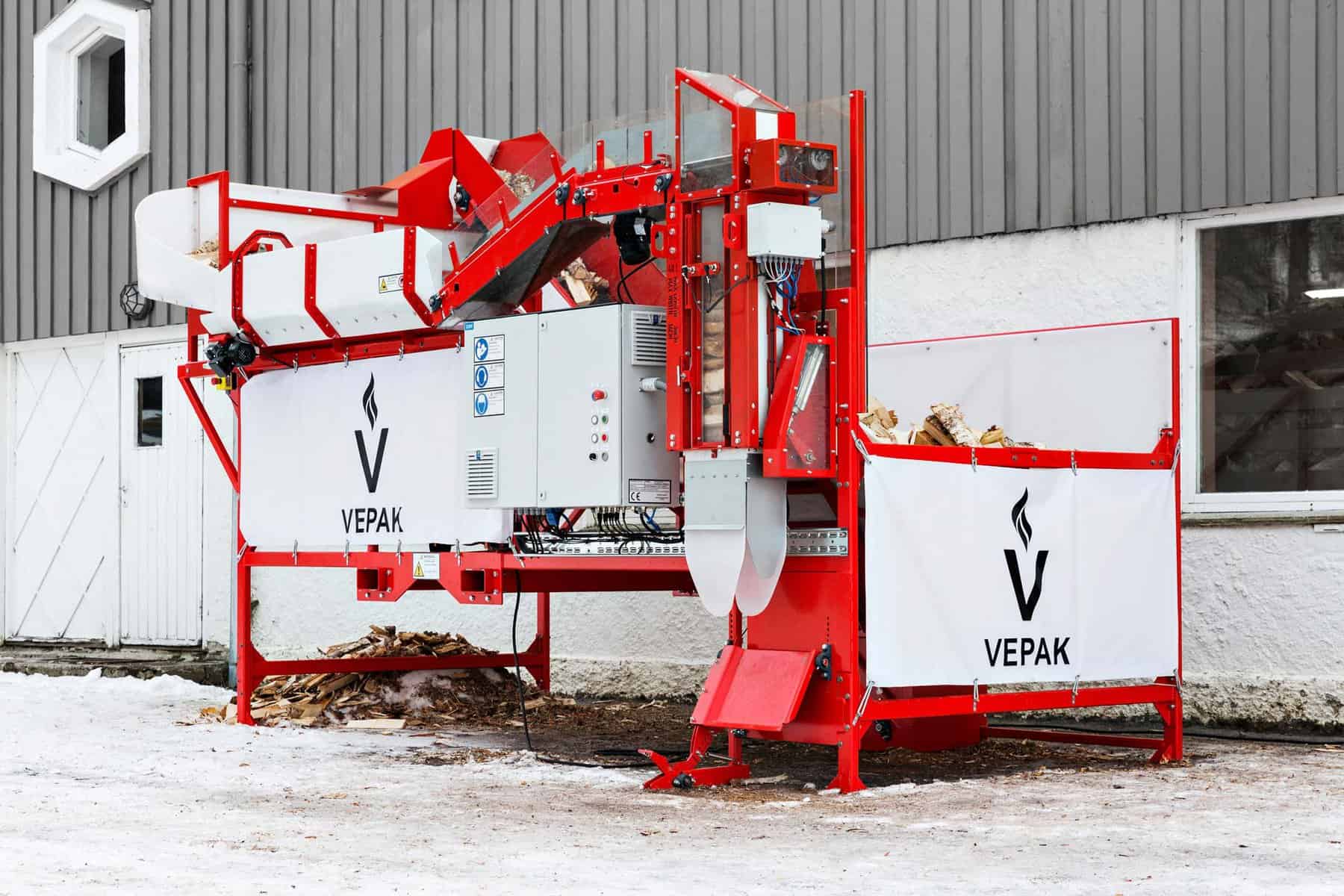Vepak Firewood Bagging Machine