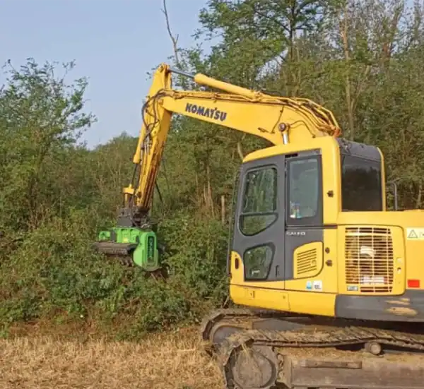 Trincia Per Escavatore TE15 OMEF Trinciatura Rovi